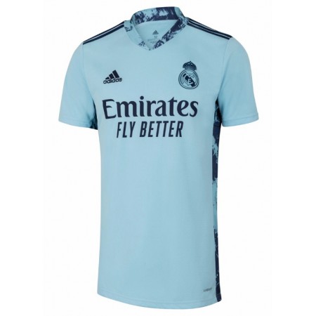 Koszulka Real Madryt Bramkarska Domowe Koszulki Piłkarskie 2020-2021 Krótki Rękaw